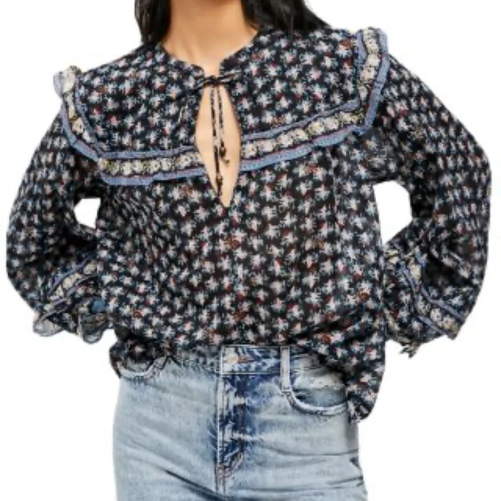 Free People Jenna Bohemian Blouse